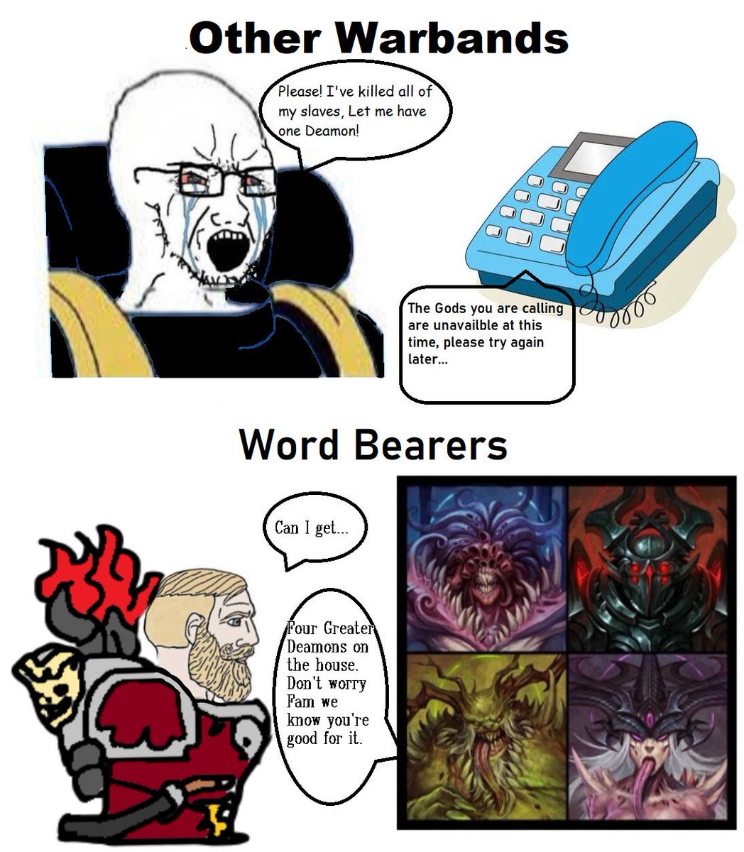 PopeEanred's tweet photo. @Citadel_Base @grubinthesoil @schizothotep It’s because ABD writes books like they are entirely original stories and not in a wider setting with multiple perspectives. Which is based. https://t.co/b7nvXXTVfO