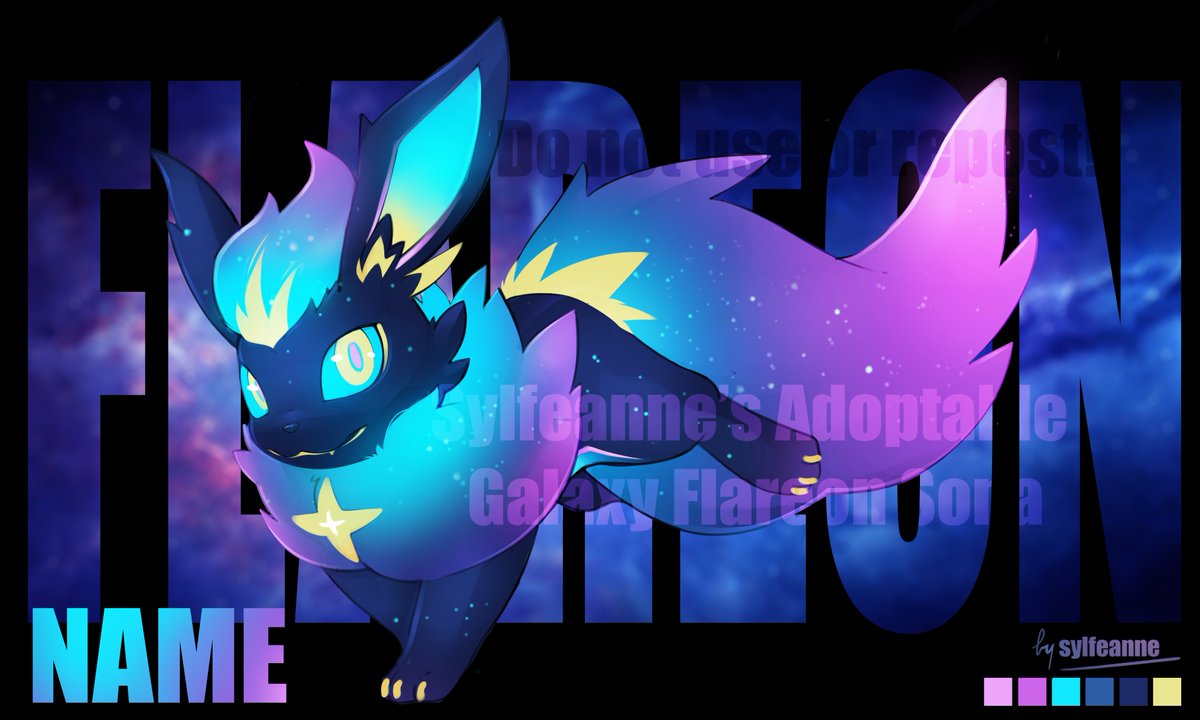 Sylfeanne's tweet photo. 💜🌟Galaxy Flareon sona🌟💙

[✨Info below✨] https://t.co/BuFsYGmK4n