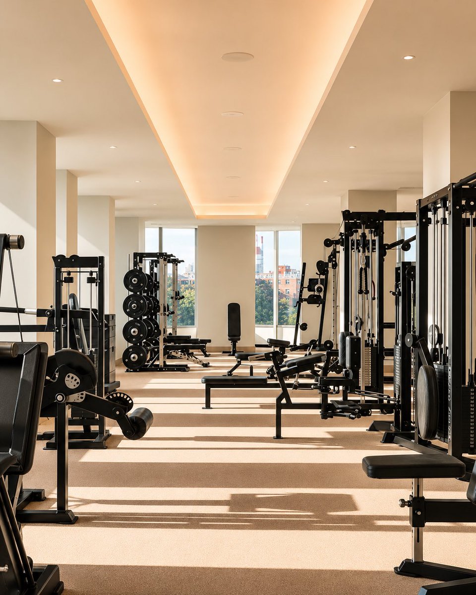 ChrishowellSPX's tweet photo. 📍20 &amp; 30 Halletts Point | Astoria, NY

647 luxury residences. Waterfront living. Floor-to-ceiling views of the Manhattan skyline.

Designed to rival a luxury commercial gym. https://t.co/PYTO5kyT9b