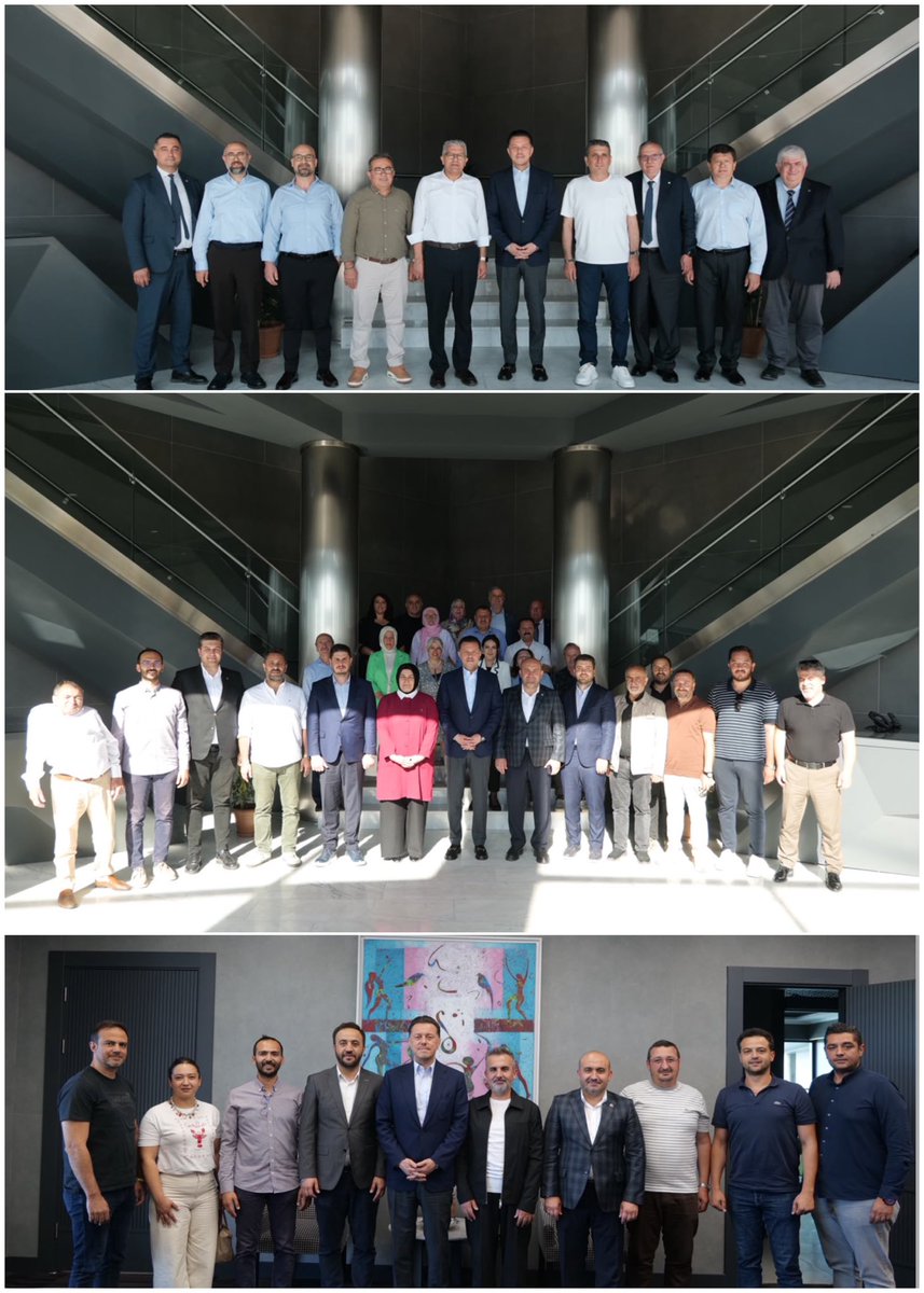 NebiHatipoglu's tweet photo. Hac ibadetimiz vesilesiyle ziyaretimize gelen;

Eskişehir Valimiz Dr. Erdinç Yılmaz’a, Adalet Komisyonu Başkanımız Arif Hamdi Sazak’a, AK Parti MKYK Üyemiz Mürsel Çavdar’a, AK Parti İl Başkanımız Gürhan Albayrak ve yönetimine, Odunpazarı İlçe Başkanımız Kemal Bandırma, yönetimi ve meclis üyelerine, Tepebaşı İlçe Başkanımız Serhat Tunç, yönetimi ve meclis üyelerine, AK Parti Genel Merkez Ege Bölgesi İl Koordinatörümüz Pınar Turhanoğlu Gücüyener’e, Mihalgazi Belediye Başkanımız Zeynep Akgün’e, Sarıcakaya Belediye Başkanımız Ahmet Dönmez’e, Han Belediye Başkanımız Bekir Belceli’ye, önceki dönem MKYK Üyemiz Ali Demirel’e, önceki dönem Odunpazarı İlçe Başkanımız Ali Acar’a, Anadolu Üniversitesi Rektörümüz Prof. Dr. Yusuf Adıgüzel’e, Eskişehir Teknik Üniversitesi Rektörümüz Prof. Dr. Adnan Özcan’a, Milli Eğitim İl Müdürümüz Sinan Aydın’a, İl Nüfus Müdürümüz Ahmet Oğuz’a, DSİ Bölge Müdürümüz Kağan Şan’a, İl Müftümüz Muharrem Gül’e, EOSB Başkanımız Nadir Küpeli ve yönetimine, MÜSİAD Eskişehir Şube Başkanı Oğuz Özdemir ve yönetimine, TÜGVA Eskişehir İl Temsilcimiz Mahmut Öksüzoğlu’na, iş insanlarımız İbrahim Atıcı ve Furkan Namlu’ya nazik ziyaretleri ve hayırlı dilekleri için teşekkür ediyorum.

Ayrıca isimlerini tek tek sayamadığımız, telefonla arayarak, mesaj göndererek veya farklı vesilelerle iyi dileklerini ileten tüm dostlarımıza ve hemşehrilerimize de gönülden teşekkür ediyorum.

Bu anlamlı ziyaretler, samimi sohbetler ve içten temenniler bizler için kıymetli bir hatıra olmuştur. Rabbim muhabbetimizi, kardeşliğimizi ve birlik beraberliğimizi daim eylesin. Birliğimizi, beraberliğimizi ve gönül bağlarımızı her daim muhafaza buyursun.