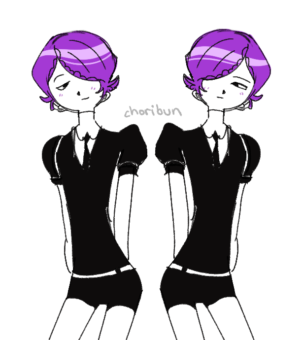 choribunn's tweet photo. Da only thing cuter than 1 amethyst twin is TWO amethyst twins amiright https://t.co/y5MkBeLRBP