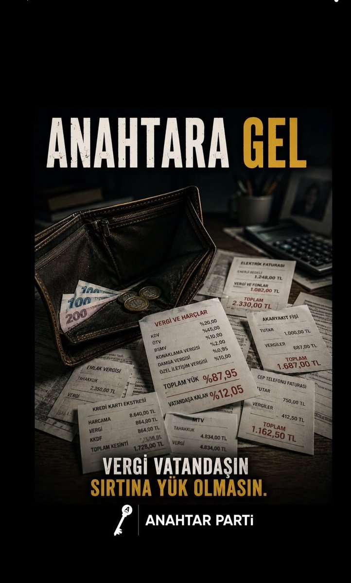 mcalkic7's tweet photo. Adil vergi, güçlü ekonomi ve insanca yaşam için Anahtar Parti’ye üye ol; değişimin anahtarı sen ol!
#AnahtaraGel

https://t.co/z2yMSJt8IV https://t.co/epQoq3RD6V