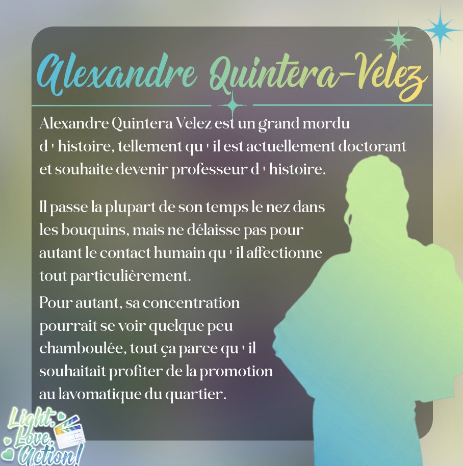 _NovaTales's tweet photo. Alexandre Quintera Velez, votre quatrième crush ! 🎬📜
Alors qu’est-ce qu’on en dit ? 👀 

⬇️ https://t.co/tn0NMkqhTs