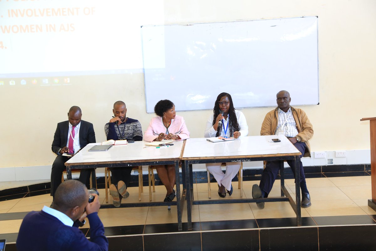 KituoSheria's tweet photo. Day 1 of the 4th Annual #AJS Conference wrapped up with impactful discussions. Kituo’s Patricia Nakoye contributed to the Land Justice panel, Joy Nasike shared insights on Social Justice & Paralegalism, while Jimmy Sayi explored how technology can strengthen AJS. https://t.co/gWpv4D5BhN