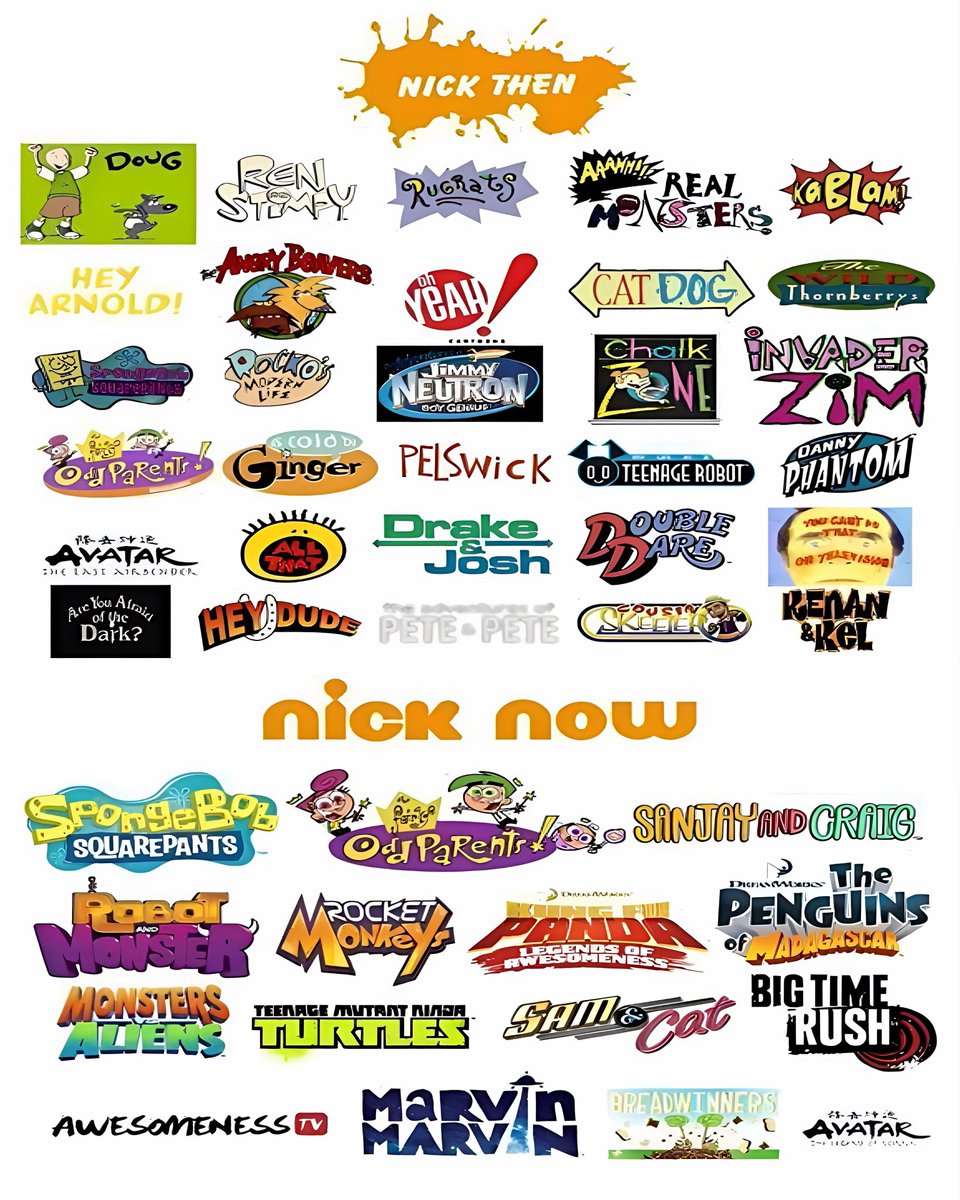 cartoonvibes26's tweet photo. Which Side are You On: Nick Then or Nick Now? 🤔 https://t.co/7D9480DAdV