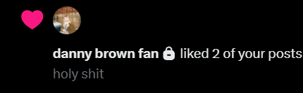 trash2027's tweet photo. thank you danny brown fan https://t.co/Iu8vFhyuQj