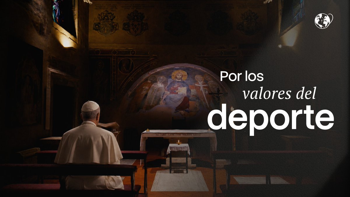 Arquidiocesisd's tweet photo. 🗣 El Papa León XIV dedica su intención de oración del mes de junio a los valores del deporte y anima a los fieles a rezar para que la práctica deportiva contribuya a construir una cultura de fraternidad, encuentro y paz. #oraciondelpapa https://t.co/kM7i28ltBd