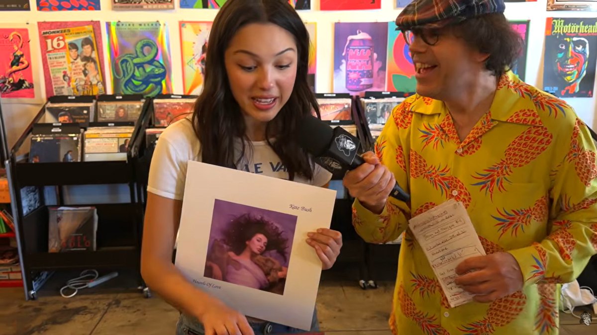 scherzoil's tweet photo. olivia rodrigo kate bush fan confirmed https://t.co/w5751heYox