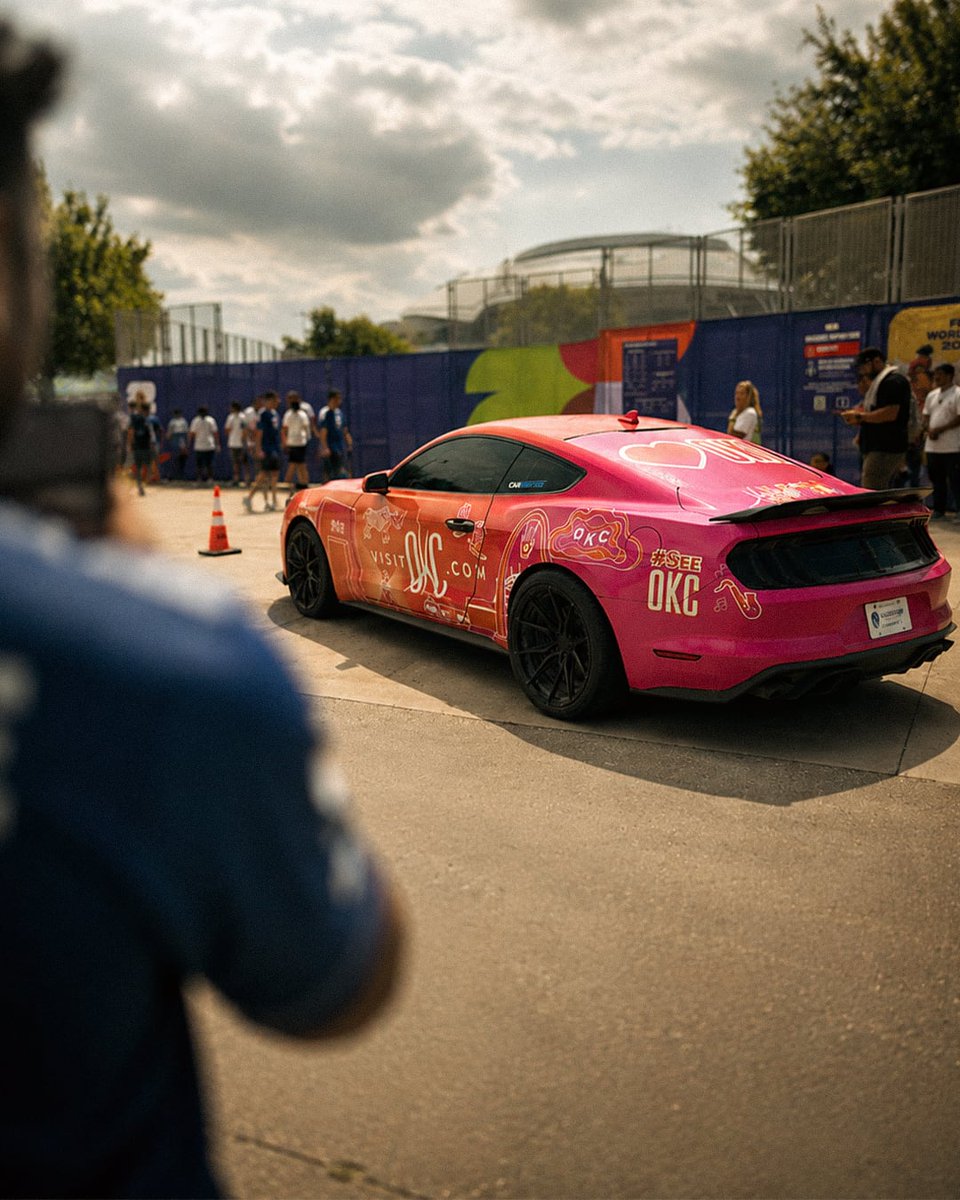 carvertise's tweet photo. You couldn’t miss Visit OKC in Dallas.

For World Cup kickoff week, Visit OKC met fans in the matchday moment with fully wrapped rideshare vehicles across the city. 

More than an ad. A moving brand activation built to be impossible to miss. 👀 https://t.co/q9r4kYdeJD