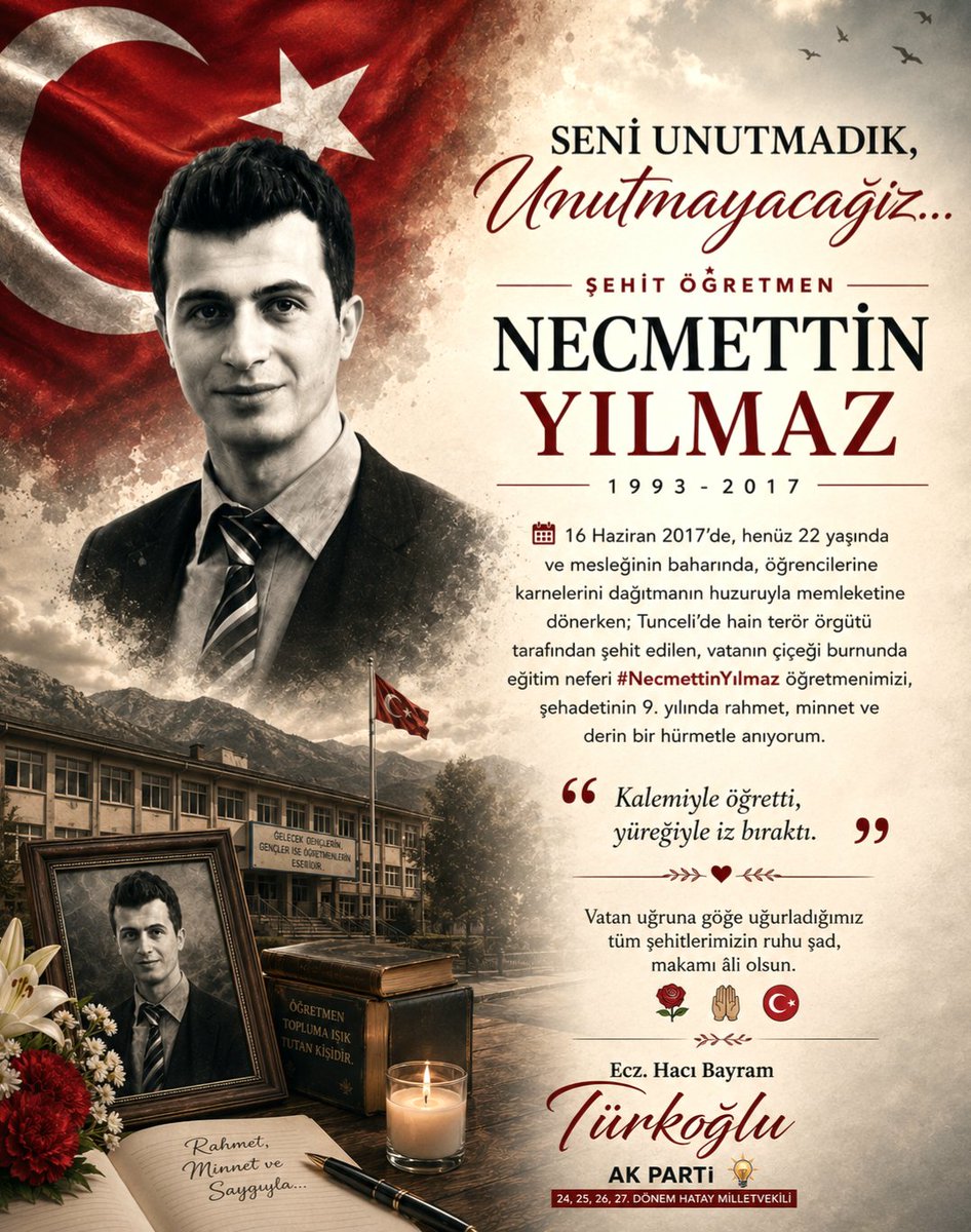 Hacı Bayram TÜRKOĞLU tweet media