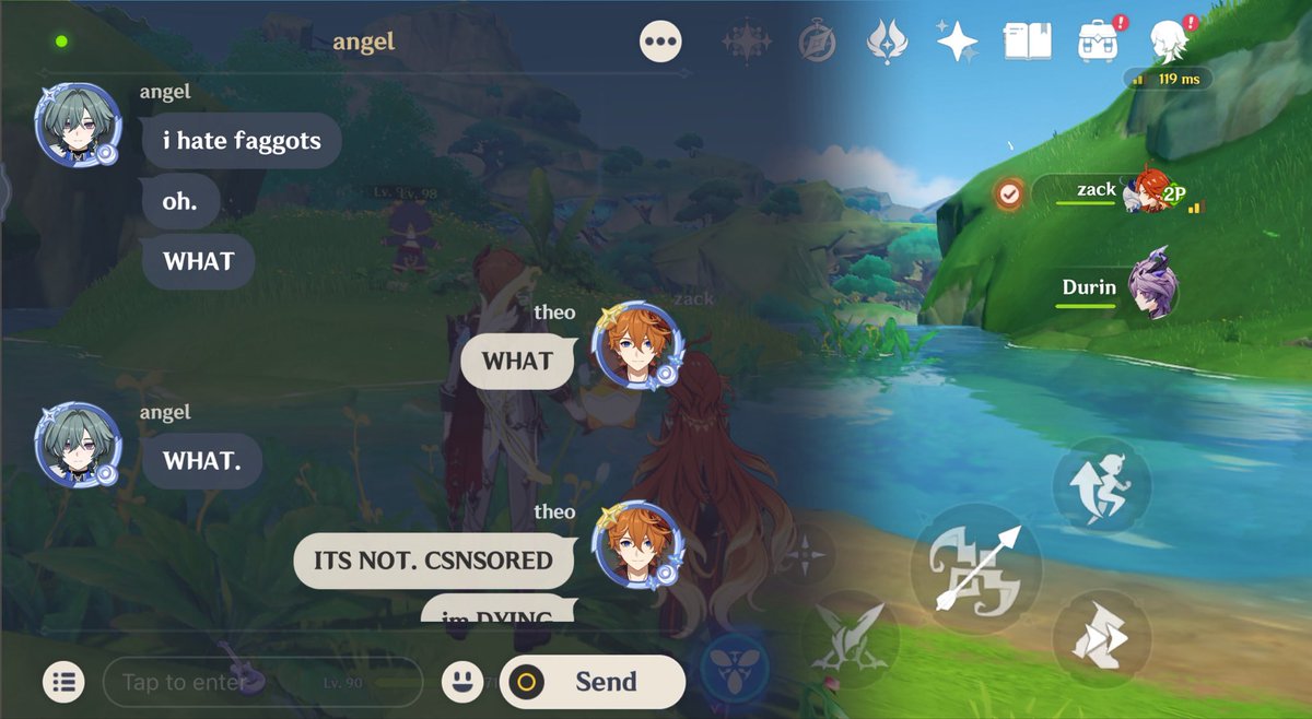 inkotani's tweet photo. The concept of minutes after this angel got chat banned for 413 hours I’m in TEARS 😭😭😭 https://t.co/aGRI4Z9f5M