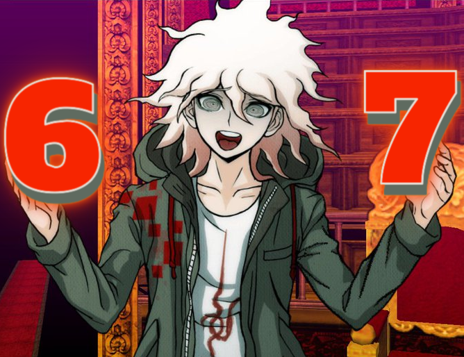Militari20's tweet photo. Nagito if he locked in https://t.co/9fCKvWS4Ge