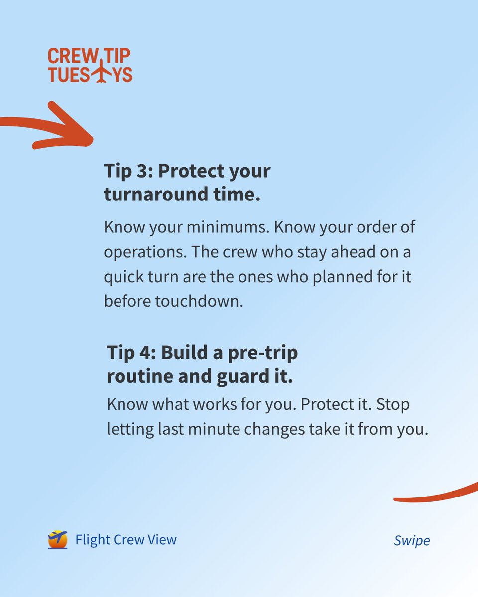 flightcrewview's tweet photo. For the flight attendant who has been doing this for a decade and is still the last to find out about gate changes. Five tips to stop that starting today. ✈️
#flightattendantlife #crewlife https://t.co/MN0srZVHCM
