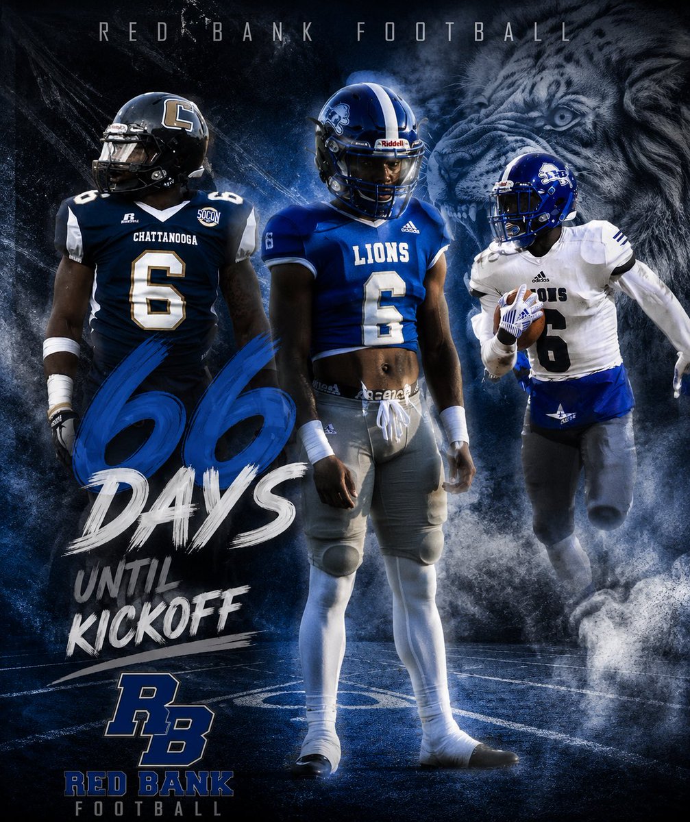 Redbank_fb's tweet photo. 66 DAYS UNTIL KICKOFF. โณ๐ฆ
Built on Tradition.
Driven by Purpose.
Fueled by Brotherhood.
#WhyNotYou #BankBUILT๐ฆ https://t.co/ufP7S44zoj