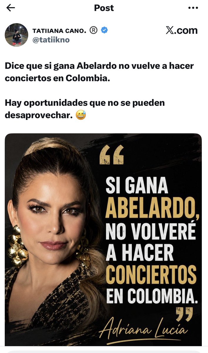Adriana Lucía tweet media