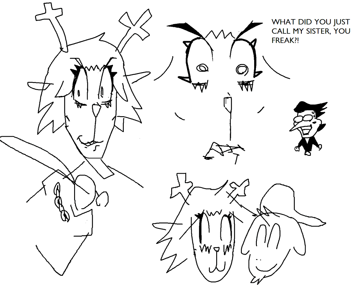 pipislover1997's tweet photo. 5 minute #dess dessign before Chapter 5 ..
She'd have piercings but mama isn't very keen on it. Rudy tried convincing Carol but the makeup is the limit to what she lets slide. She likes having fun trying them with Azzy in secret. Toriel knows but she's chill and covers for them. https://t.co/K6svpLWVBo