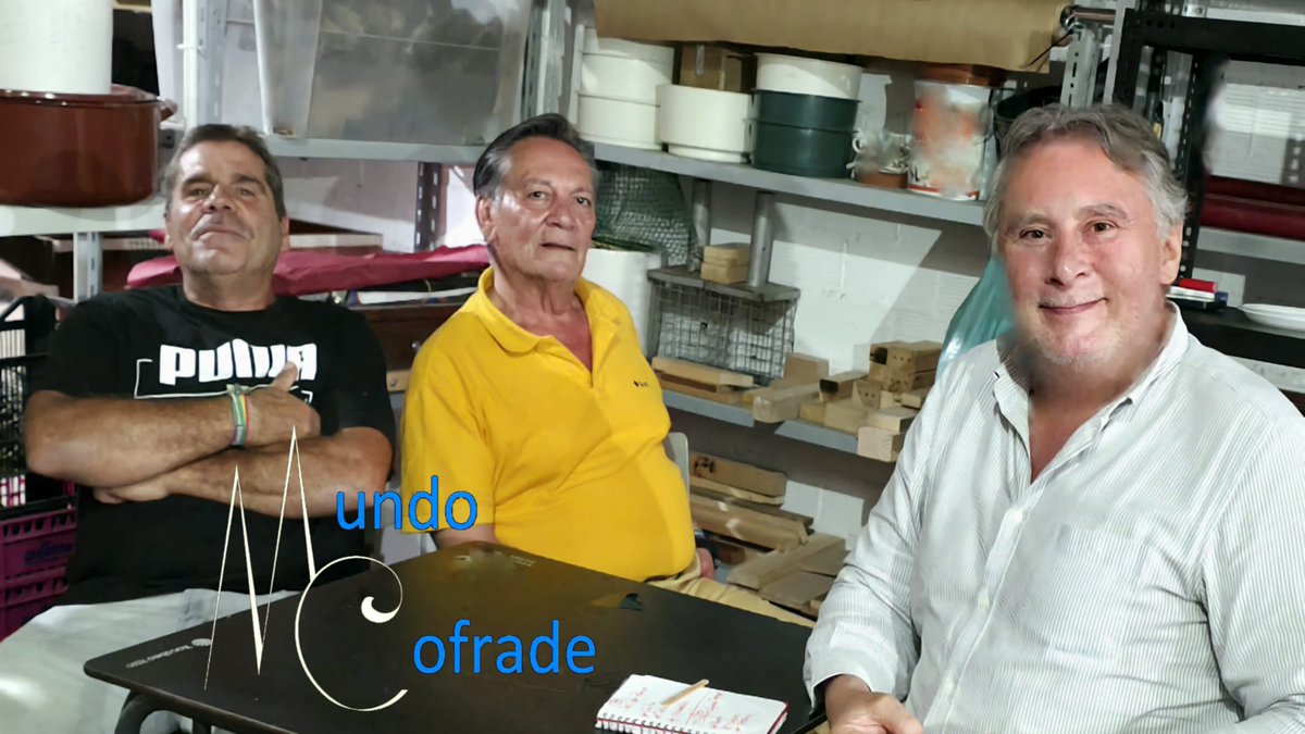 Mundo_Cofrade's tweet photo. MUNDO COFRADE  - 18ª temporada - 
con Francis Márquez en Canal Málaga Radio

Cofrades invitados:
JOSÉ SOTO ROMERO
FRANCISCO J. LÓPEZ CARRIÓN

Enlace de la entrevista:
https://t.co/RHhJ1qbNRT

#cofradíasmlg https://t.co/zG5t43RgXs