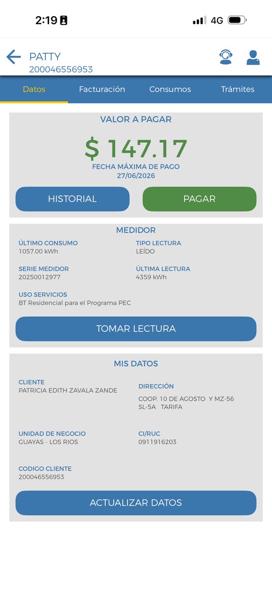 AnnyFioreanny's tweet photo. Una vez más y los voy a joder hasta cansarme, que me están cobrando la energía de toda la cuadra ?@CNEL_EP @MinGobiernoEc hasta cuando este robo descarado !!! Mes a mes reporto esta misma situación y mes a mes sube esta vaina !! https://t.co/xhcVggbp2Y