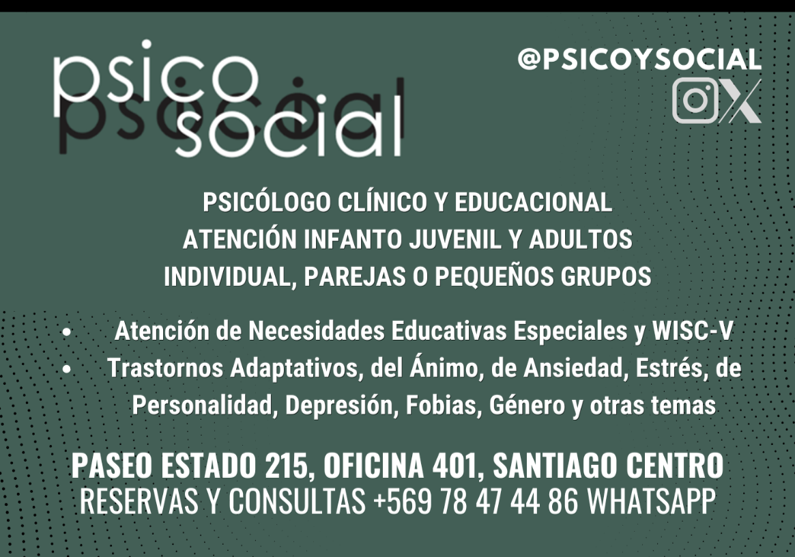 psicoysocial's tweet photo. Los invito a compartir mi tarjeta digital con quien le pudiera servir. Un abrazo. https://t.co/QEP1Gz3pGx