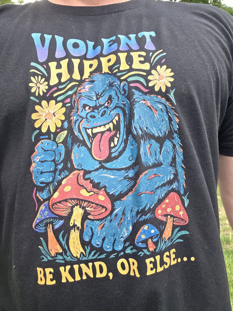 markbilka's tweet photo. Be a Good Human. Become the Best version of Yourself.  Be Kind, Or Else!#violenthippiejiujitsu https://t.co/dMuIvr6ozR