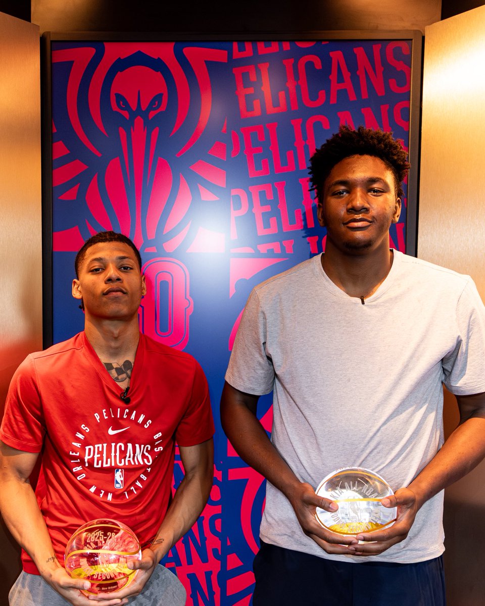 PelicansNBA's tweet photo. the rooks 👏 https://t.co/EagoUJ3iNa
