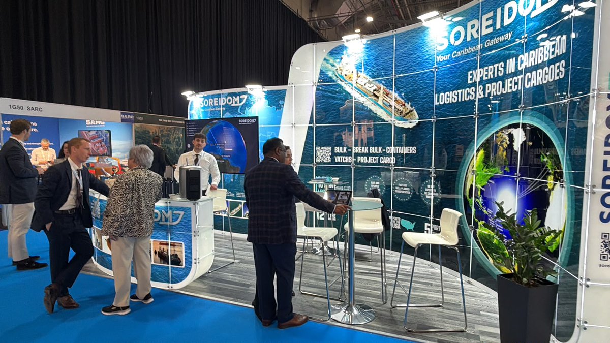Soreidom_Cem's tweet photo. Come aboard with us! 🌎🚢
Visit us at Breakbulk 2026! We look forward to meeting you and discussing the best ocean freight solutions for the Caribbean and global ports. Let's explore new business opportunities and build strong connections together.
#Breakbulk https://t.co/Y8oC7lYuos