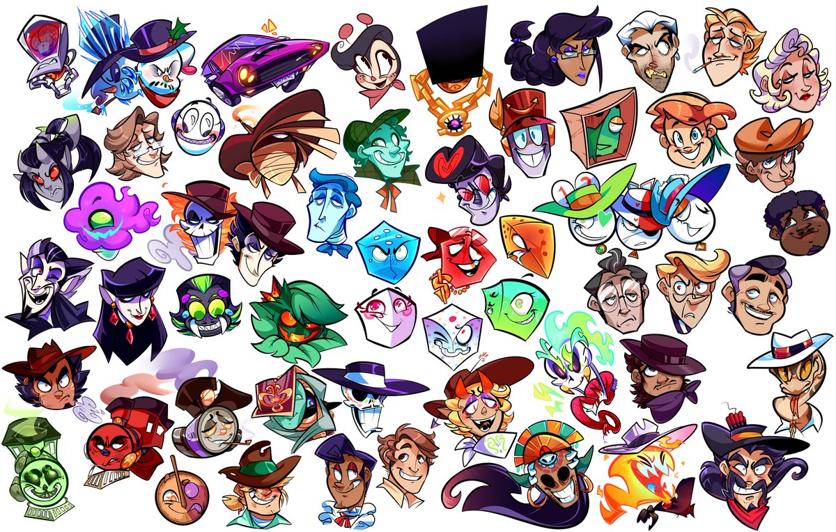 BallpitBee's tweet photo. Still got a ton more OCs to go BUT THE OPERATION TO DRAW ALL OF THEM IS SO FAR- SUCCESSFUL! https://t.co/QNFKxAH2X8