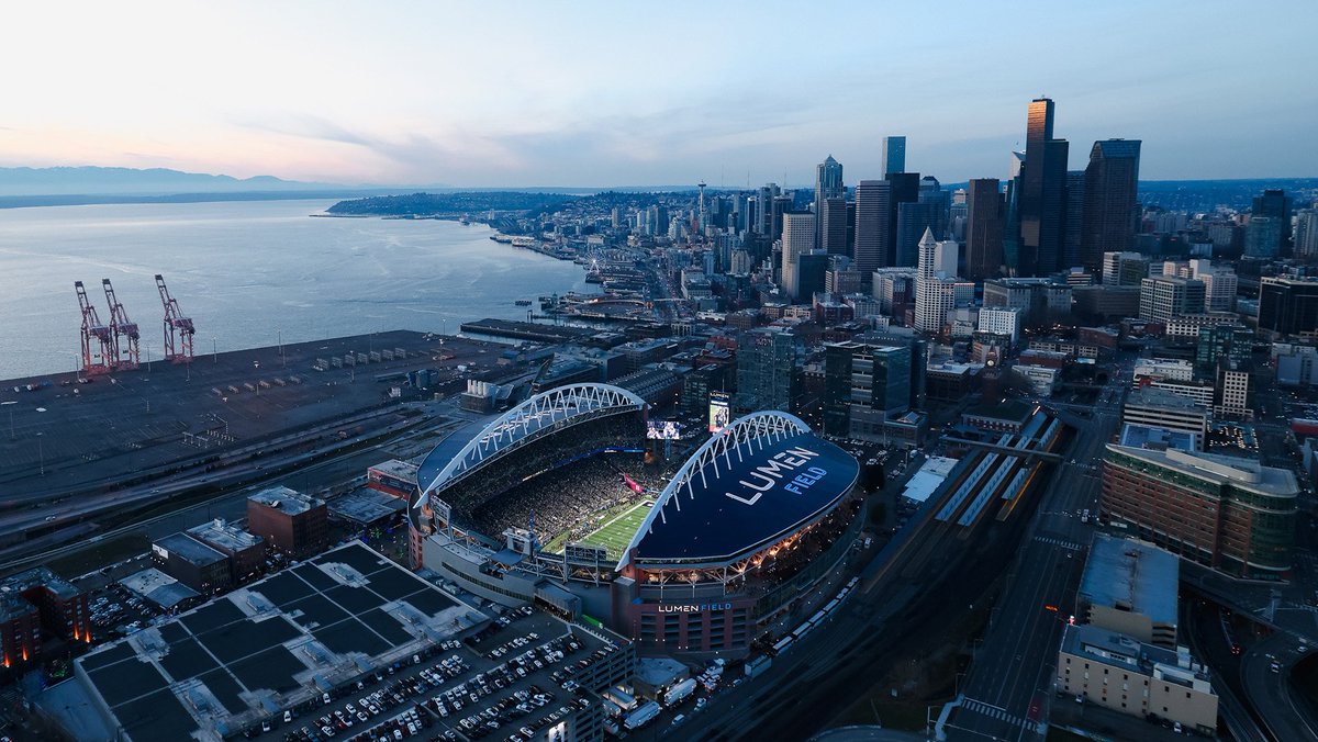 NatUW_Hawks's tweet photo. ISTG, the most press Lumen Field in Seattle has ever received, outside of the PNW, has been the Europeans saying it's the most beautiful stadium they've ever been to.😭😭

And guess what baby... They're NOT wrong. https://t.co/JRfKIWzd2q