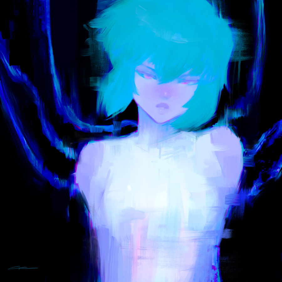 artofchow's tweet photo. motoko kusanagi (ghost in the shell science SARU) https://t.co/YoiDGgaWW2