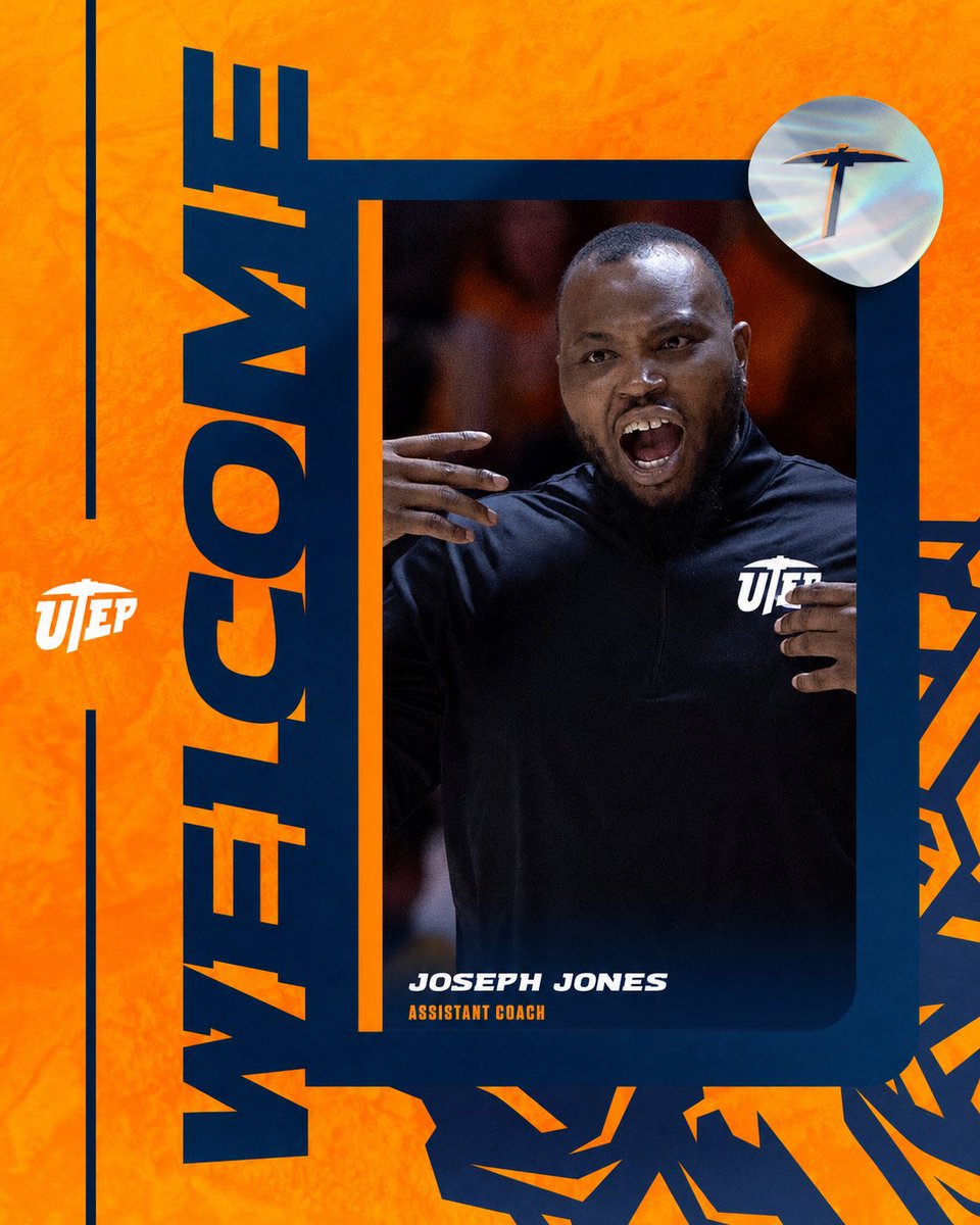 UTEPMBB's tweet photo. 𝐖𝐞𝐥𝐜𝐨𝐦𝐞 @Coach_Days 𝐚𝐧𝐝 @CoachJoJones
𝐭𝐨 𝐭𝐡𝐞 𝐬𝐭𝐚𝐟𝐟 &amp; 𝐜𝐨𝐧𝐠𝐫𝐚𝐭𝐬 @CoachLakey
𝐨𝐧 𝐭𝐡𝐞 𝐩𝐫𝐨𝐦𝐨𝐭𝐢𝐨𝐧❗️

 https://t.co/nQXsqKEiwy 

#PicksUp https://t.co/6zPu9yZBKv