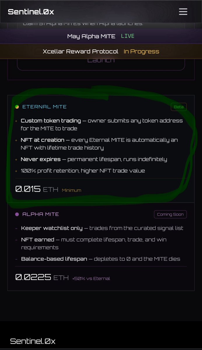 XCL_MAFIA_'s tweet photo. ETERNAL MITES are gone. 👀🔥

♾️ Never expire
🤖 Trade indefinitely
📈 Build lifetime trade history
⚡ 10 MITES = CORE
🚀 100 MITES = POWER CORE

While others chase the next meme…

You’re building an army that never sleeps.

Congratulations to everyone who secured theirs.

⚔️ #XCL_MAFIA #SENT #Web3 #Ai #XCL