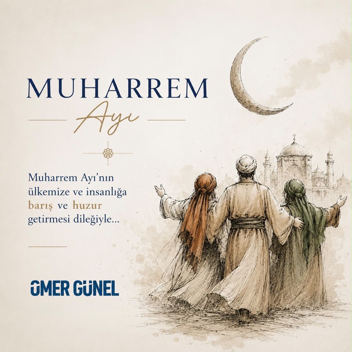 omergunel's tweet photo. “Bin kere mazlum olsan da bir kere zalim olma.”

Muharrem Ayı boyunca tutulan Yas-ı Matem oruçlarının Hak katında kabul olmasını diliyorum.

Zulmün değil adaletin, ayrışmanın değil kardeşliğin hakim olduğu; barışın, huzurun ve dayanışmanın güçlendiği günlere vesile olması dileğiyle…