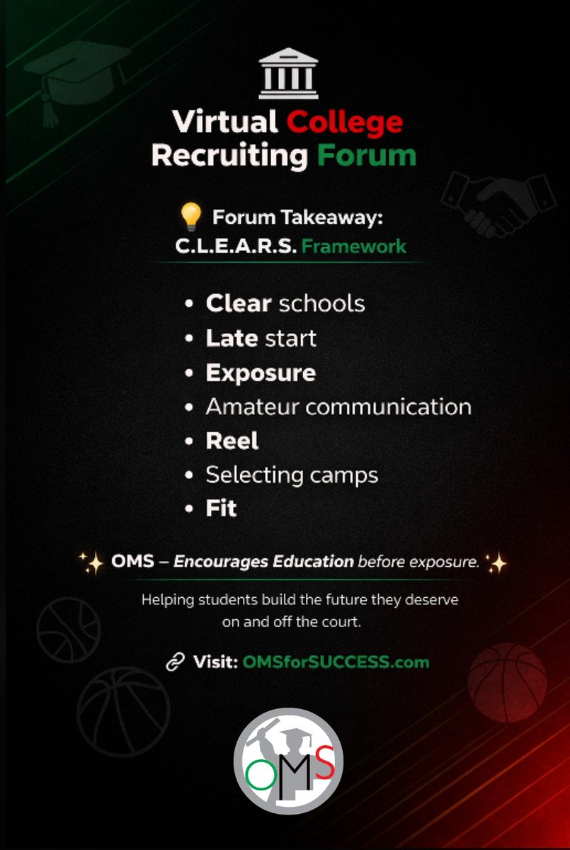 OMS Career & Scholarship Academy tweet media