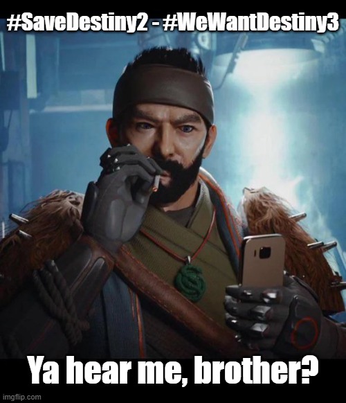 TheOldWeirdPro's tweet photo. #SaveDestiny2 #WeWantDestiny3 @Playstation @Sony 

Destiny 2 https://t.co/Ucgc2rBtdX