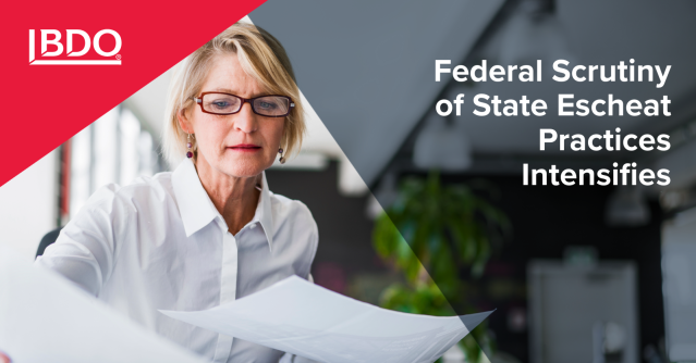AnnaGreer3's tweet photo. As federal scrutiny of state escheat practices intensifies, businesses might want to take a closer look at compliance exposure, reporting obligations, and how evolving policy discussions could affect risk: https://t.co/hAGQ5r4xU3 https://t.co/XxeX0pKGSz