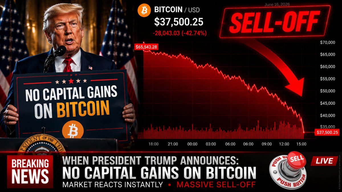 DavidXRPLion's tweet photo. The Lord Revealed this today, 6/16/26 re: Bitcoin and the upcoming "MASSIVE SELL-OFF."

It's already been mentioned by TRUMP and BESSENT. 

You won't be able to ever claim they didn't tell you ahead of time. 

The OG's are quietly walking out the door with the lion's share of the profits.
