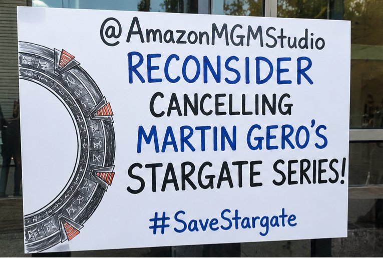 StargateNow_EU's tweet photo. We waited years for Stargate's return. Please don't let one decision end that journey. @AmazonMGMStudio @PrimeVideo #SaveStargate https://t.co/SLX9VurUof