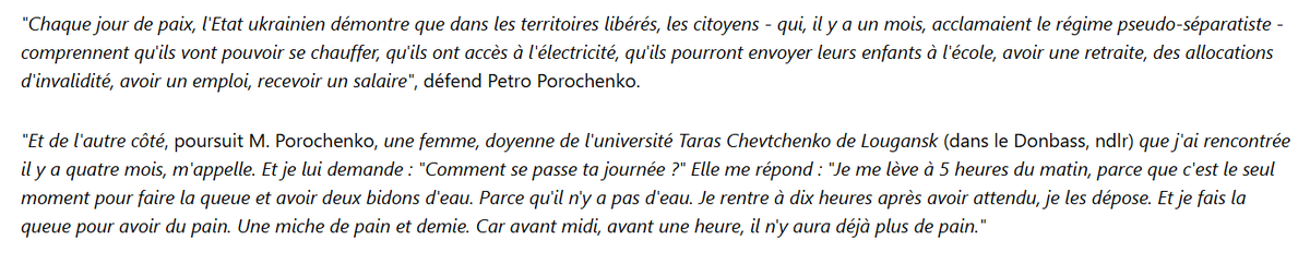 AmoudruBer2788's tweet photo. Tu mens émanation de fosse septique poutiniste. 
Porochenko n'a jamais dit cela. 
Il a dit que les "enfants (de la région séparatiste) resteraient dans les caves" car "les séparatistes ne savent rien faire"   
Voici le texte exact. https://t.co/GDQj6OoCRS