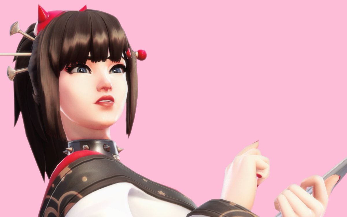 pampurins's tweet photo. 🩷 STREET REBEL MERCY CLOSEUPS 🩷 https://t.co/kzGzaKEpum