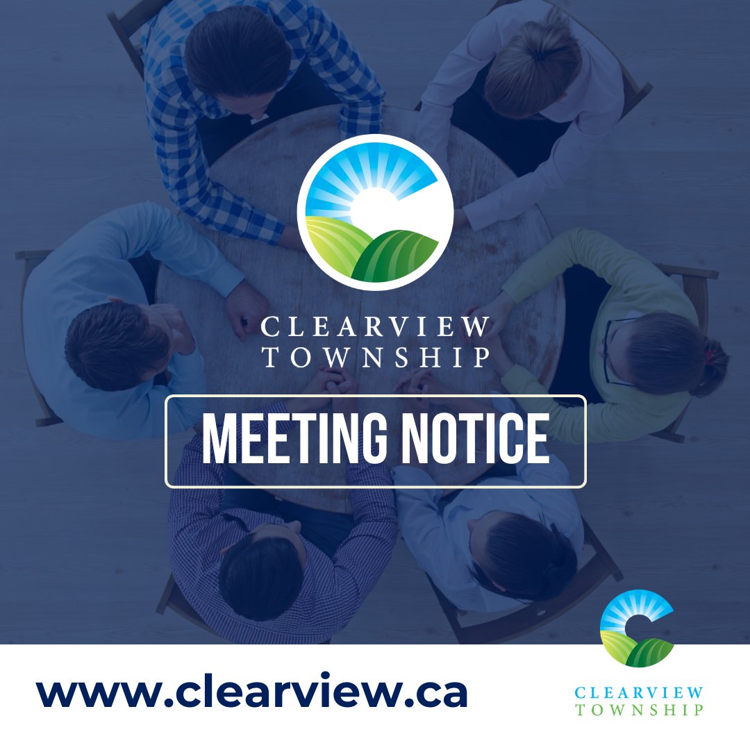 Clearview_twp's tweet photo. MEETING NOTICE - A #Clearview Public Library Board Meeting is scheduled for Tuesday, June 23, at 4:00 PM https://t.co/FzAavmRVkx https://t.co/JiiZsTTPzS