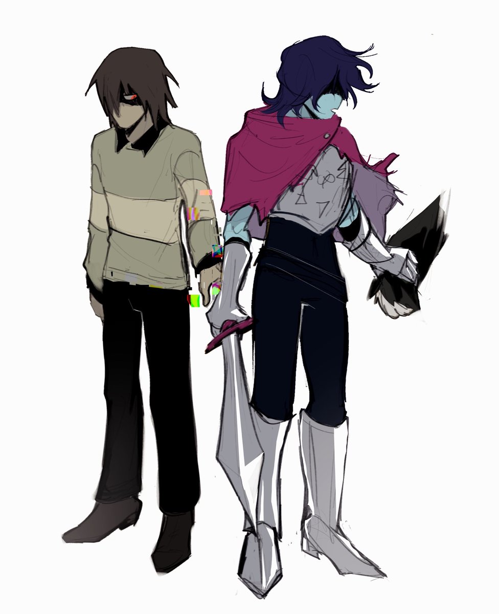 ACOUYl's tweet photo. Kris | #deltarune https://t.co/h5lzfsseaU