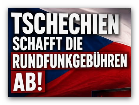 michael__3000's tweet photo. Tschechien schafft die Rundfunkgebühren zum 1. Januar 2027 ab!!! Das sollte in Deutschland auch passsieren!!! https://t.co/zqkd3uCRsf