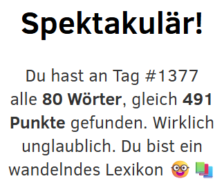 MWuliger's tweet photo. @Wortify_ Schon wieder dieses seltsame Wort mit G ... https://t.co/BLExcCBTns