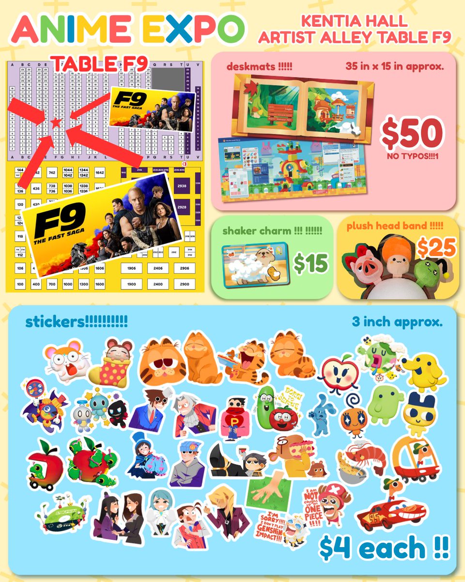 mrstripedpants's tweet photo. ANIME EXPO CATALOG!! See you there!1 🫶
#AX2026 #AXArtistAlley2026 #AnimeExpo https://t.co/JriLP7PTTi
