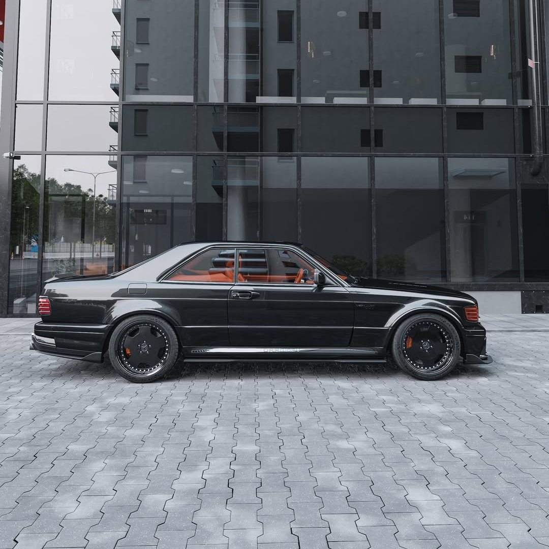 ZyroCar's tweet photo. Mercedes-Benz 560 SEC AMG https://t.co/Yp6mCoHXIa
