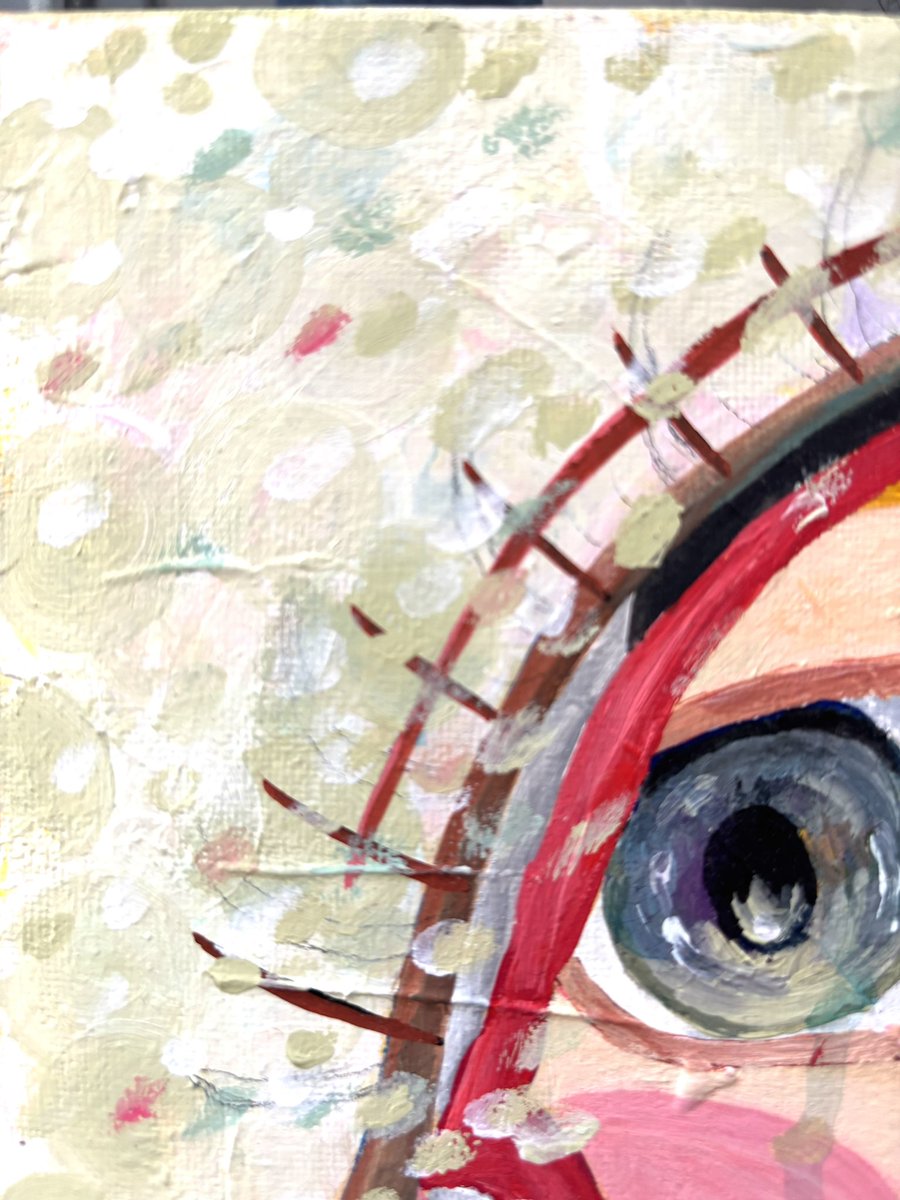 FrequencyTj's tweet photo. ホントの国から現れたジーン🖌️👁️🪐

#mental_health_art❤️‍🩹
#artist🖌️
#アクリル画🎨
#meditation 🧘‍♀️ https://t.co/nlpqjdtF6J