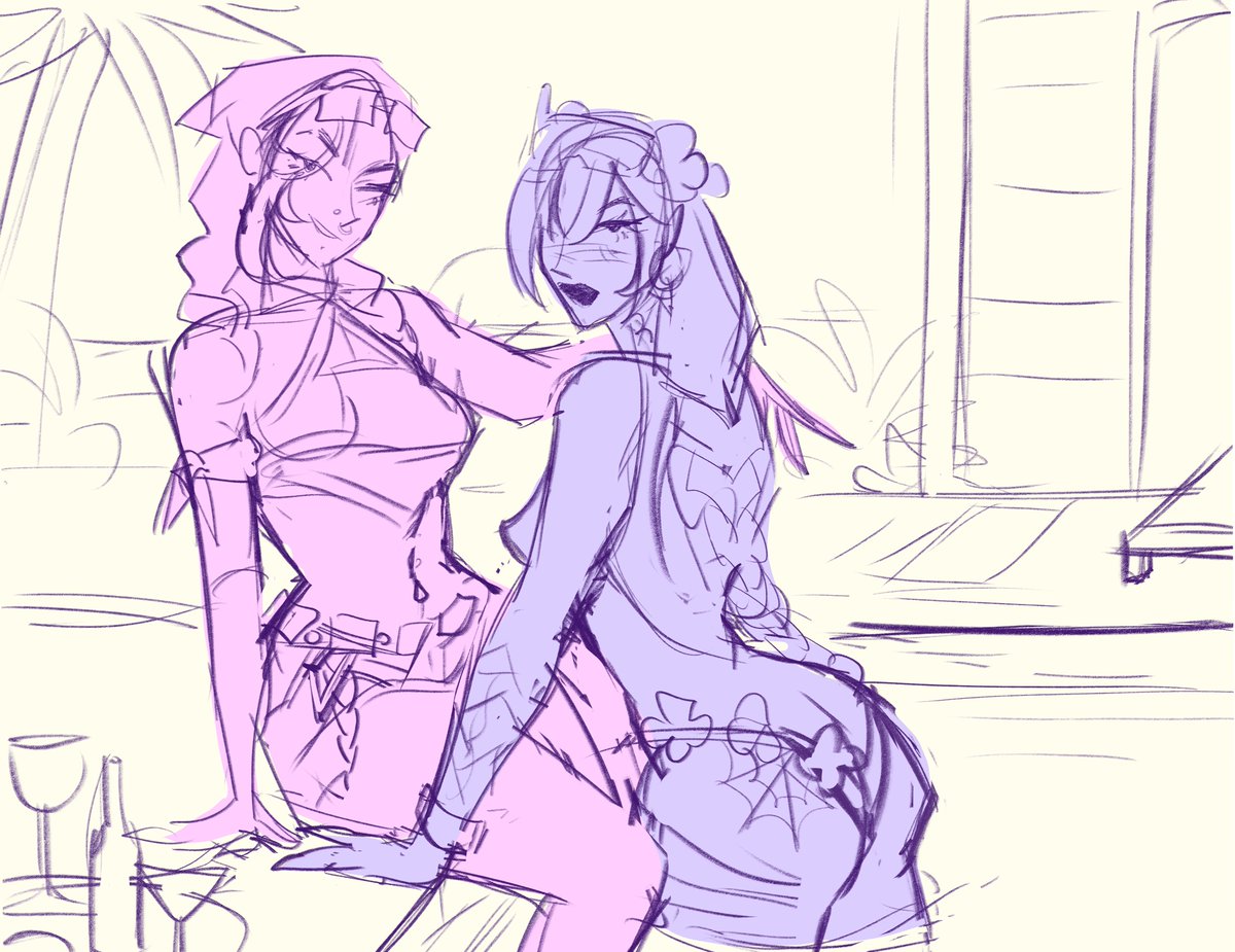 alocowberry's tweet photo. 🕷️+👾 yeah im about to yuri tf out https://t.co/kJwZaV6Qth