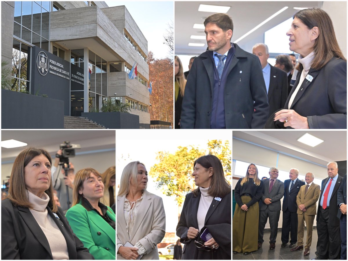 ClaraGarcia_SF's tweet photo. UN HITO PARA CASILDA Y LA REGIÓN

El nuevo edificio judicial unifica la actividad para lograr procesos ágiles, respuestas oportunas y mayor cercanía para los santafesinos. El plan de infraestructura judicial es una política de Estado en Santa Fe para una Justicia más eficiente. https://t.co/YTD8xrucbf