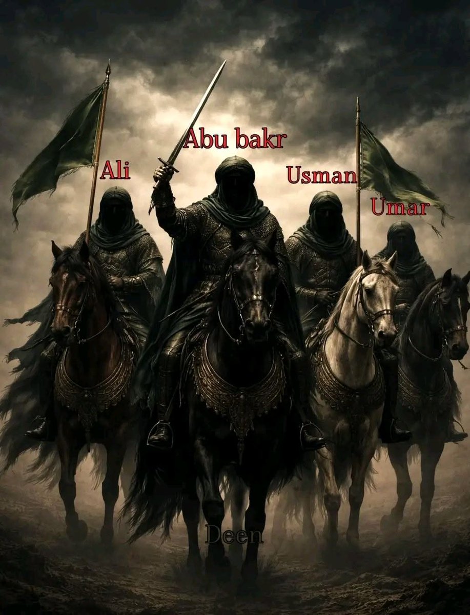 MuslimsMatters's tweet photo. The four khalifa. https://t.co/edMXGMCg5G