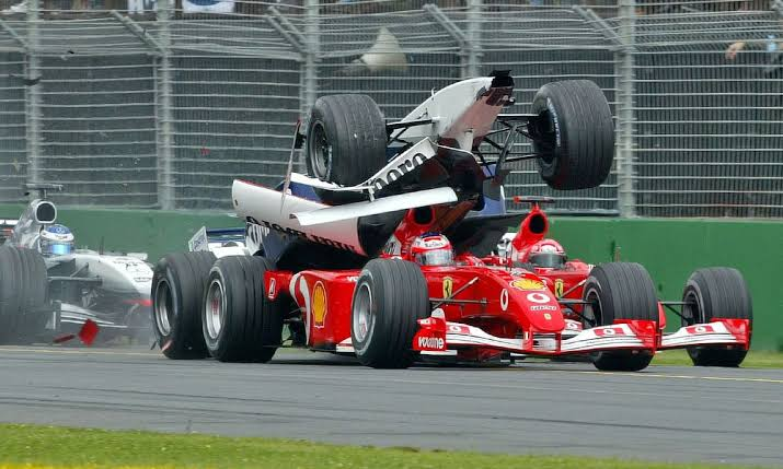 F1BigData's tweet photo. The last time a Ferrari driver retired from 3 consecutive GPs was Rubens Barrichello in 2002 (Australia - Malaysia - Brazil) https://t.co/g32kMYIGxf